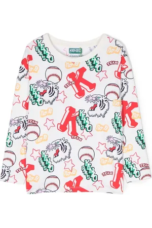 Kenzo Graphic-print stretch-cotton T-shirt
