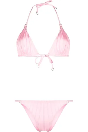 Noire Swimwear Gathered bikini set