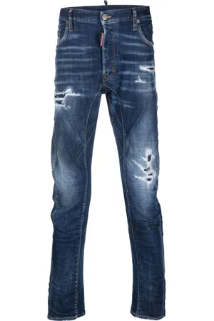 Dsquared2 Ripped slim-fit jeans