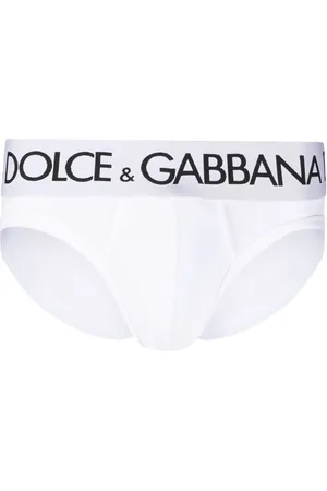Dolce & Gabbana Logo-waistband stretch briefs