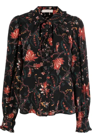 ULLA JOHNSON Philipa floral-print blouse