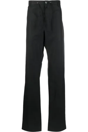 Alexander McQueen Drawstring-waist straight-leg trousers