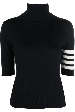 Thom Browne Turtleneck fine-knit jumper