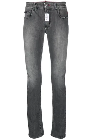 Philipp Plein Logo-patch jeans