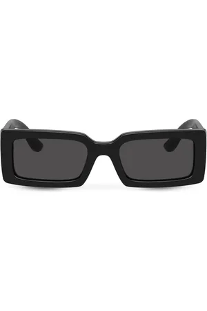 Dolce & Gabbana DNA rectangle-frame sunglasses