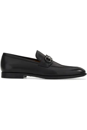Salvatore Ferragamo Gancini Horsebit leather loafers