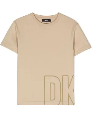 DKNY Logo-print organic-cotton T-shirt
