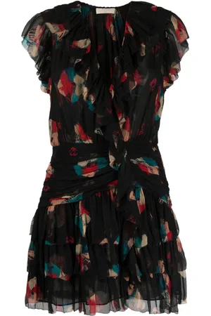 ULLA JOHNSON Zina graphic-print minidress