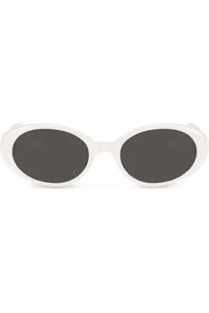 Dolce & Gabbana Re-Edition DNA oval-frame sunglasses