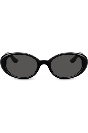 Dolce & Gabbana Re-Edition DNA oval-frame sunglasses