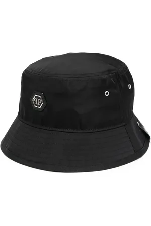 Philipp Plein Logo-patch bucket hat