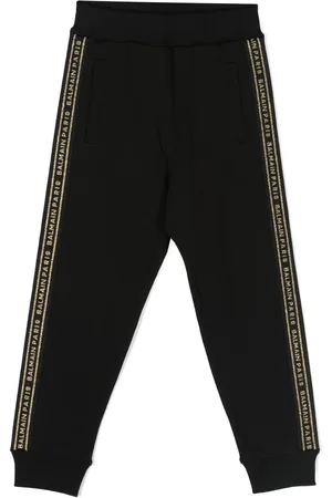 Balmain Logo-embroidered track pants