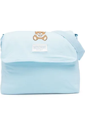 Moschino Leo Teddy-print cotton changing bag