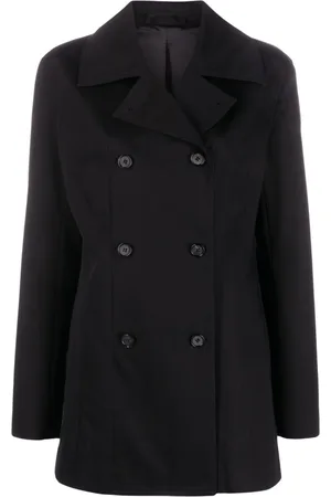 Totême Double-breasted organic cotton jacket