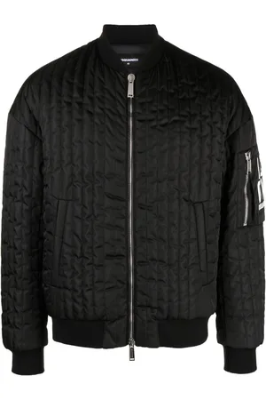 Dsquared2 Logo-patch bomber jacket