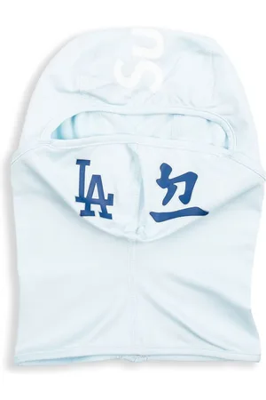 Supreme X MLB Kanji Teams "Los Angeles Dodgers - Pale " lightweight balaclava