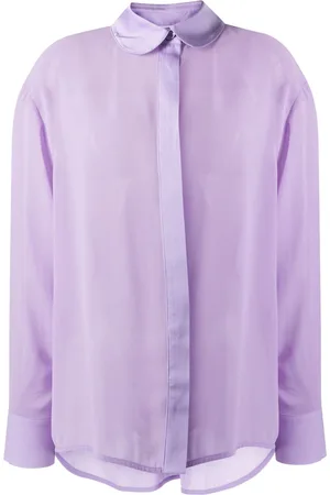 Sleeper Semi-sheer pyjama shirt