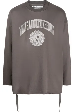 WHITE MOUNTAINEERING Logo-print draped-strap sweatshirt
