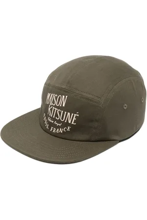 Maison Kitsuné Logo-print cotton cap