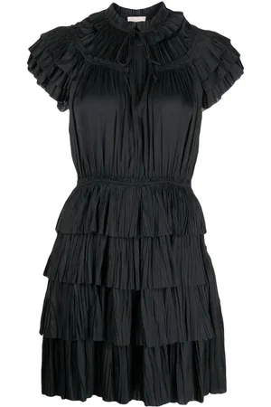 ULLA JOHNSON Vesna ruffled mini dress