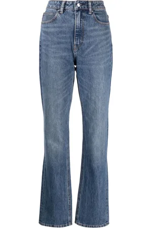 Alexander Wang Fly high-rise flared jeans