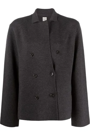 Totême Single-breasted houndstooth blazer