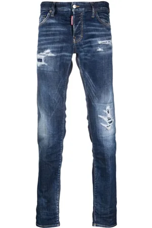 Dsquared2 Slim-fit distressed-finish jeans
