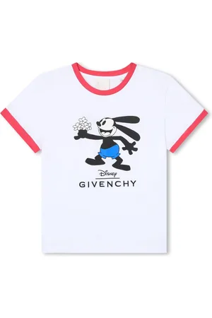 Givenchy Cartoon-print organic-cotton T-shirt