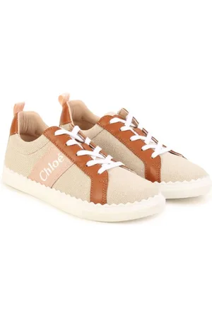 Chloé Logo-print canvas sneakers