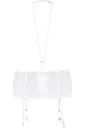 MAISON CLOSE Accroche Coeur waist-cincher and suspenders