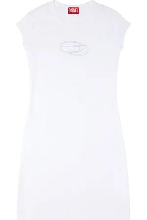 Diesel D-Angiel cut-out T-shirt minidress