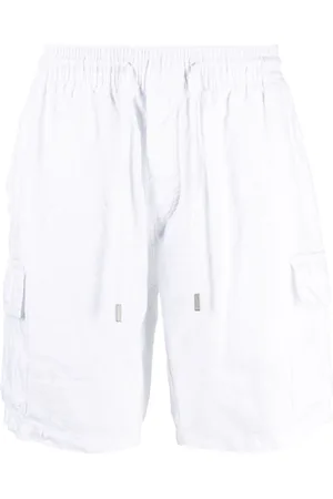 Vilebrequin Logo-patch linen shorts