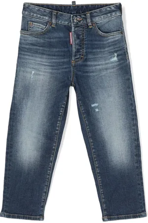 Dsquared2 Boston logo-patch jeans