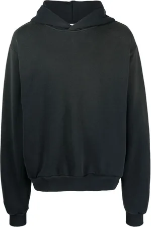 Acne Studios Logo-print drop-shoulder hoodie