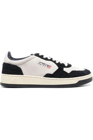 Autry Medalist two-tone suede sneakers