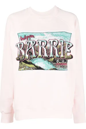 Barrie Graphic-print cotton sweatshirt