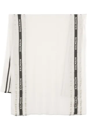 Balmain Logo-embellished scarf