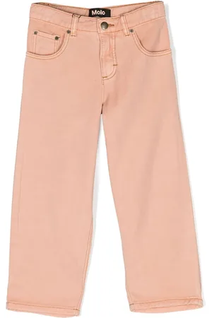 Molo Button-up straight-leg jeans
