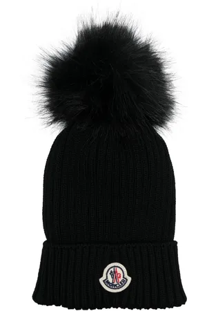 Moncler Ribbed-wool beanie hat