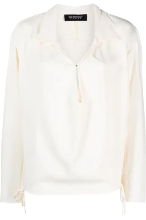 Kiko Kostadinov Pointed-flat collar blouse