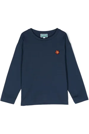 Kenzo Boke Flower-motif long-sleeve T-shirt