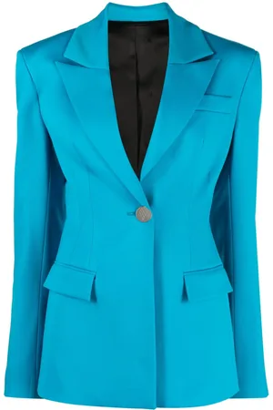 The Attico Single-breasted virgin-wool blazer