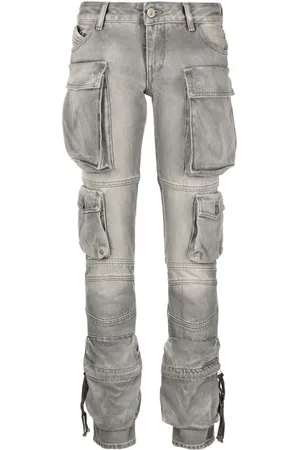 The Attico Essie tapered cargo jeans