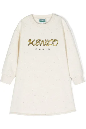 Kenzo Logo-print cotton dress