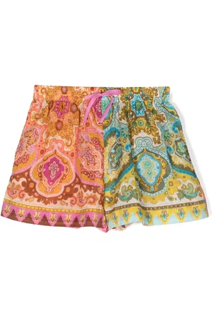 ZIMMERMANN Paisley-print cotton shorts