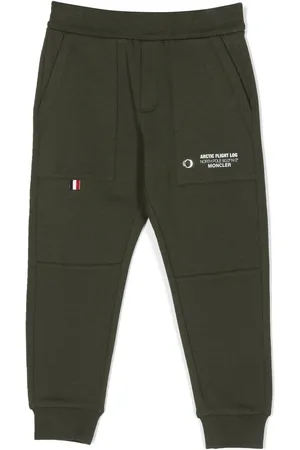 Moncler Graphic-print cotton track pants