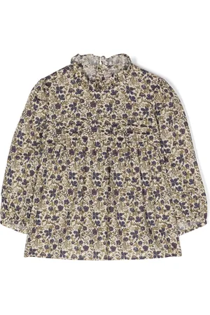 BONPOINT Floral-print cotton blouse