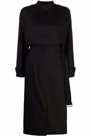 Maison Margiela Trench cotton midi dress