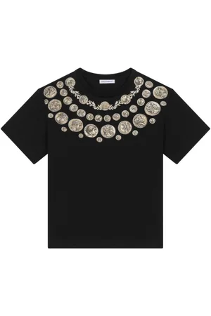 Dolce & Gabbana Coin-print cotton T-shirt