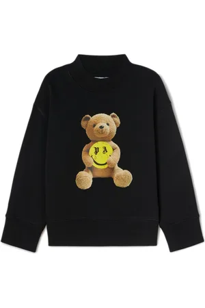 Palm Angels Bear-motif cotton sweatshirt